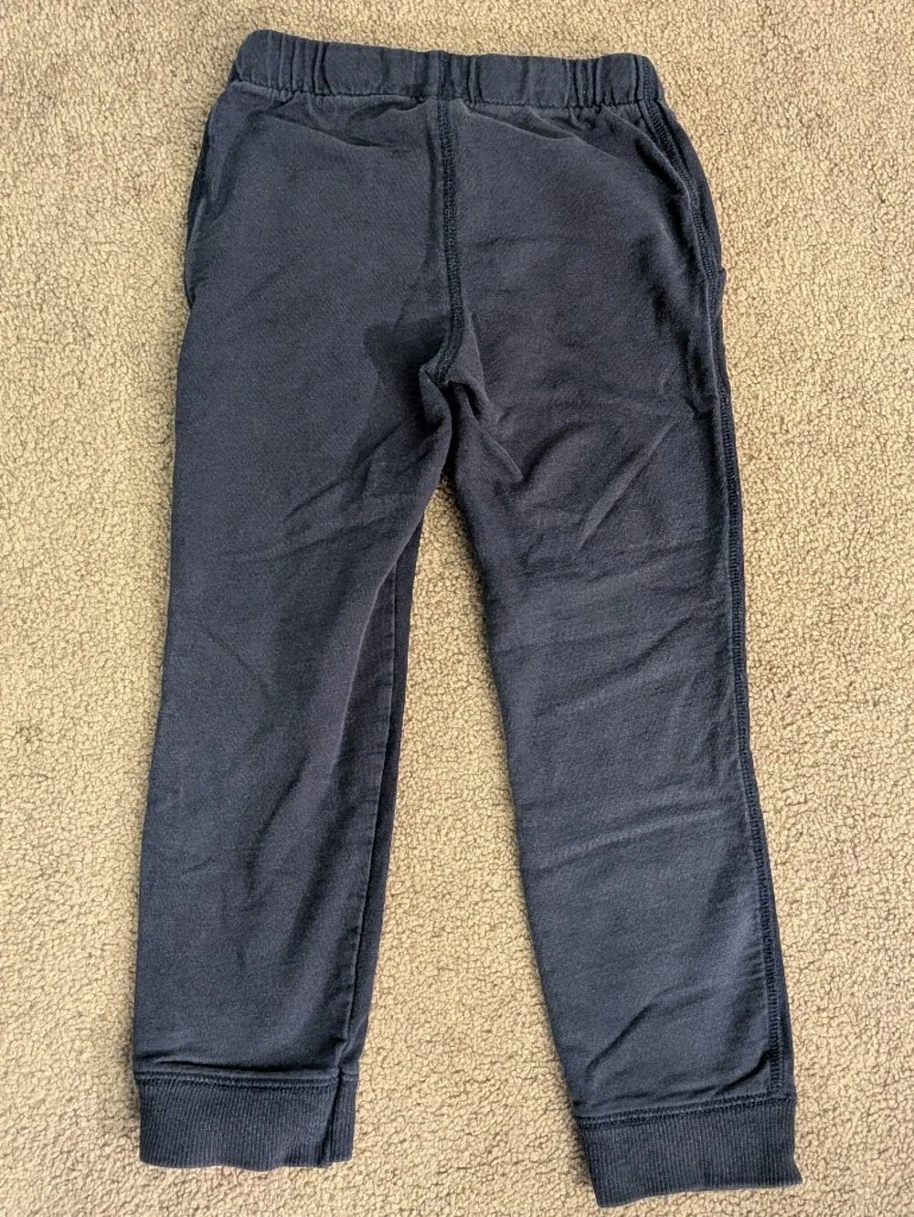 Carter's navy blue terry joggers size 5t